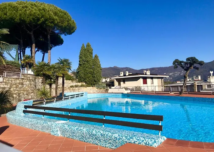 Apartment The Dolphin - Big With View In With Pool Rapallo